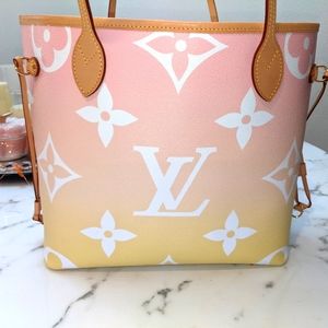 Authentic Louis Vuitton By The Pool Neverfull